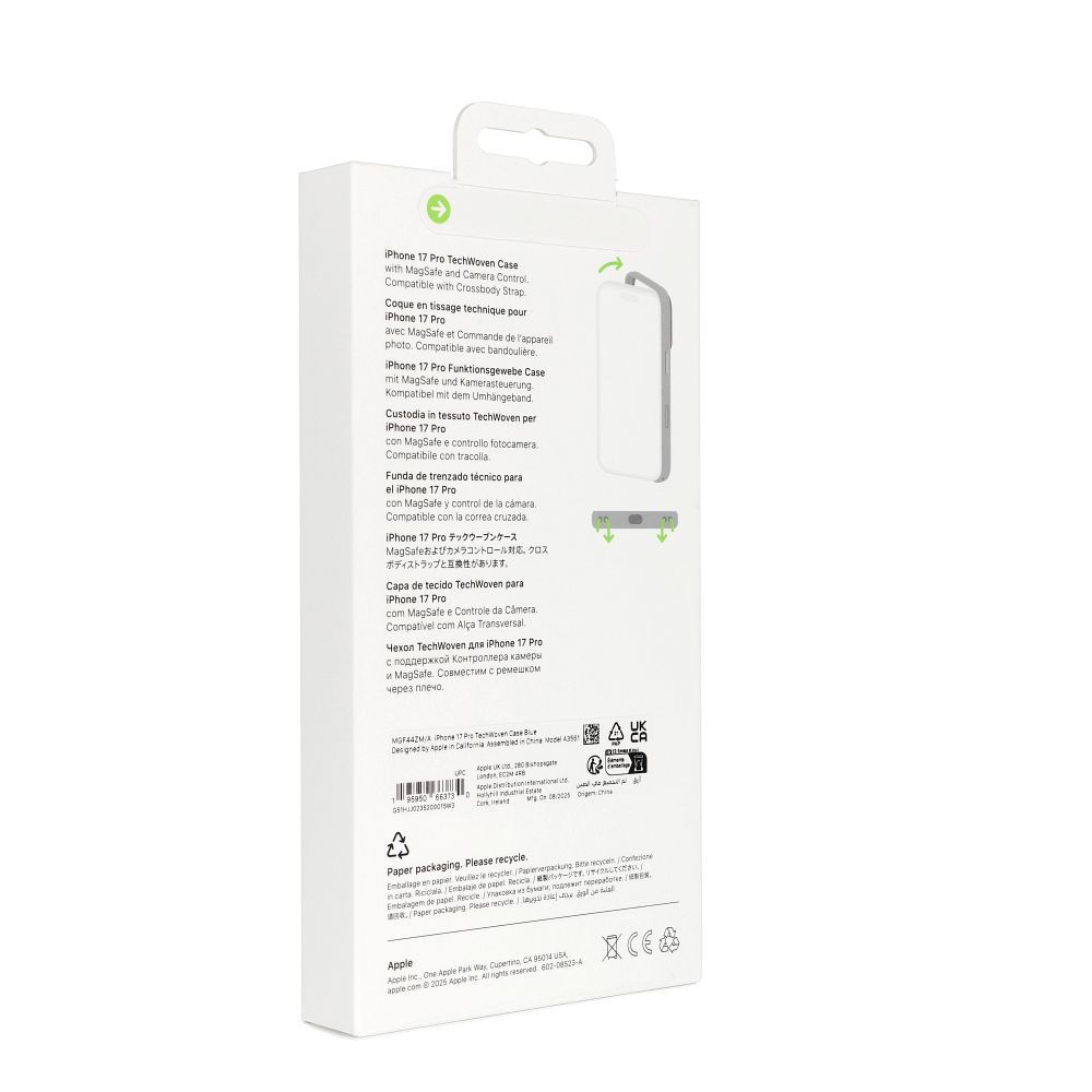 iPhone 17 Pro TechWoven Case with MagSafe - Blue