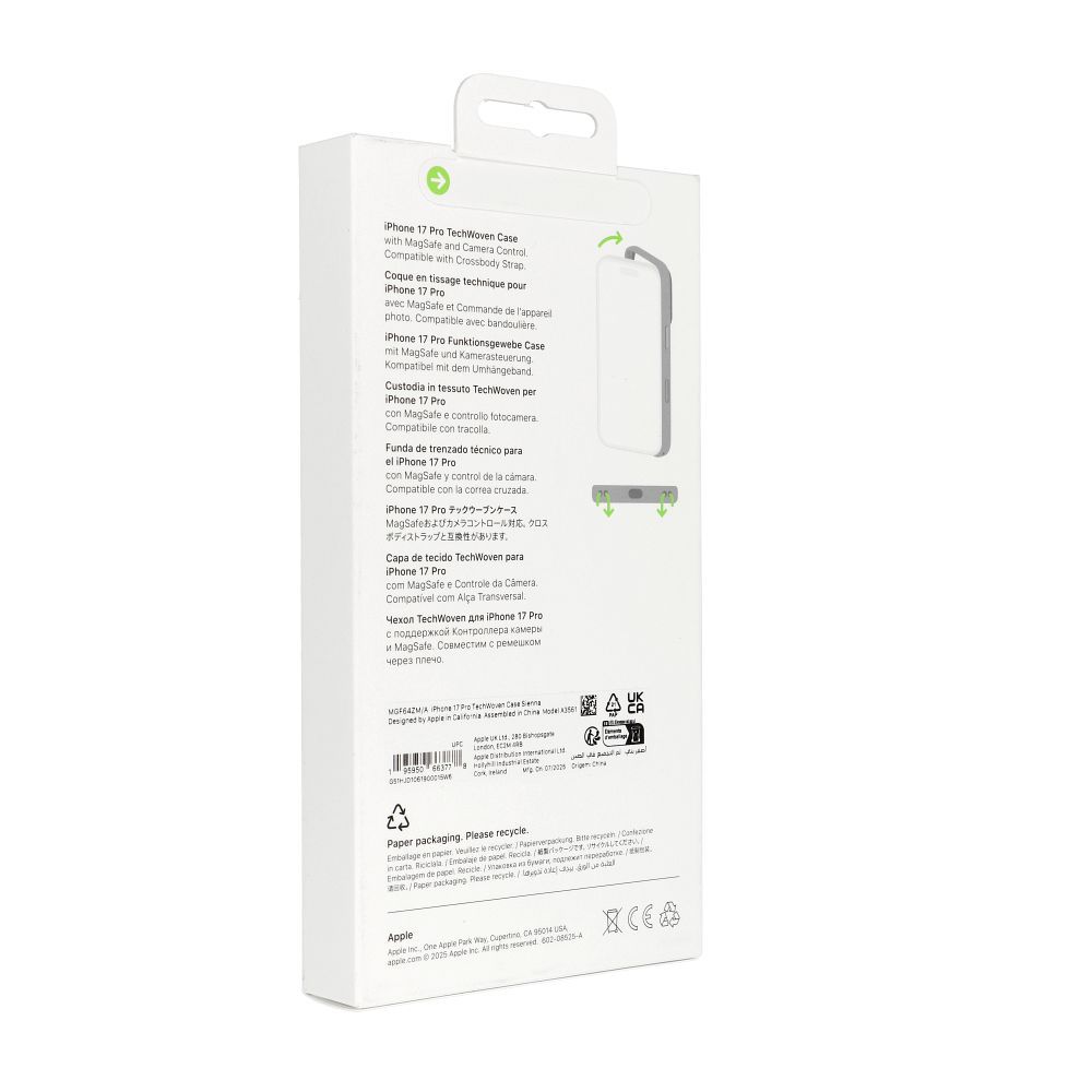 iPhone 17 Pro TechWoven Case with MagSafe - Sienna