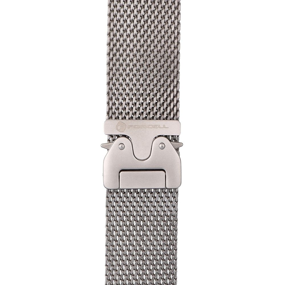 4dcb3700b78d1ae2a2cd3f104fcbdc27 FORCELL F-DESIGN FA11 stainless steel strap for APPLE Watch 38 / 40 / 41 mm silver