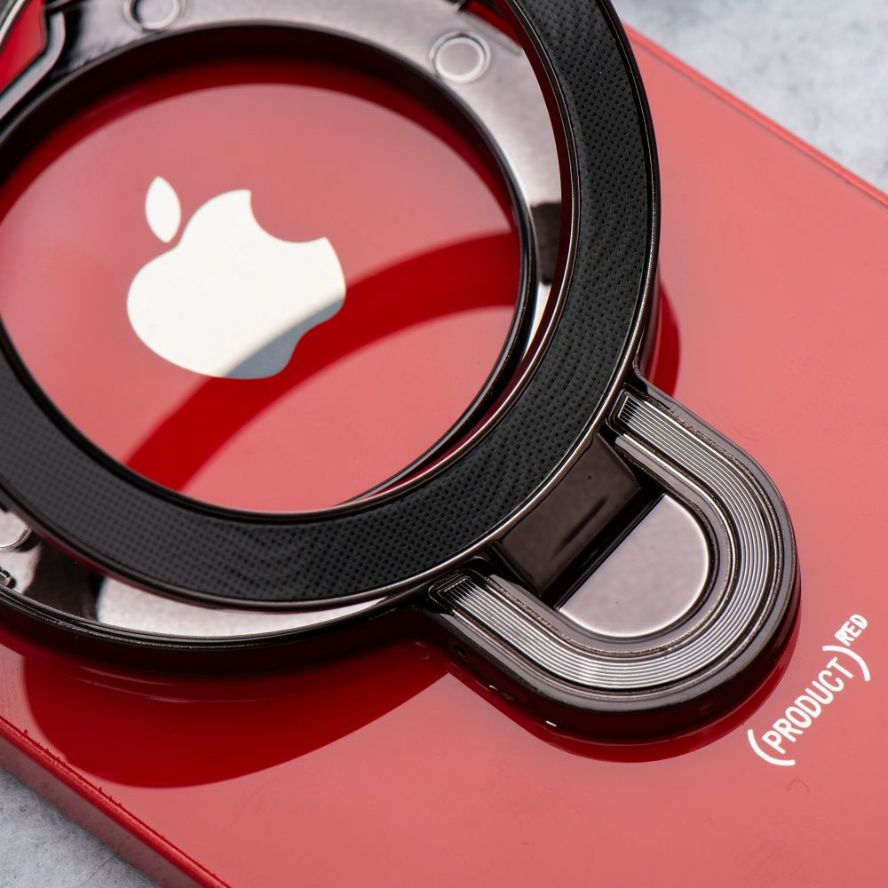 4eaee199d0b3fabde231549b19740305 Phone stand CIRCLE - stick-on - black