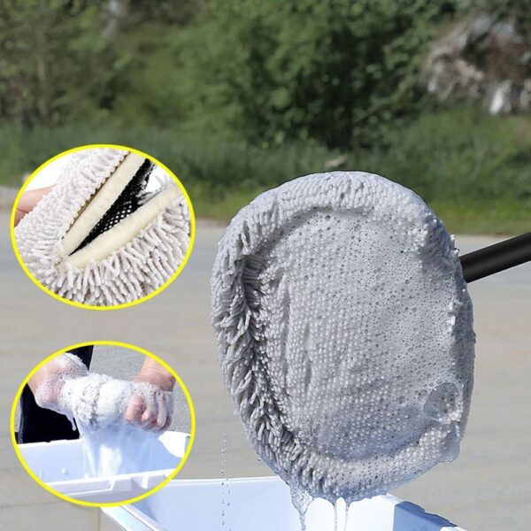 4f3a03616882a152c1eb064e5d9c9add Telescopic car wash mop black