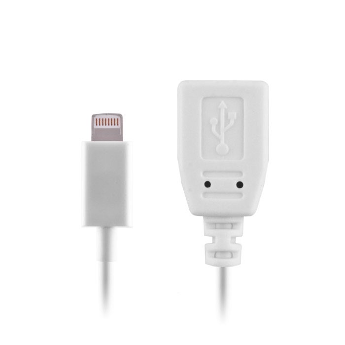 MICRO USB female to iPhone 5 lightning
