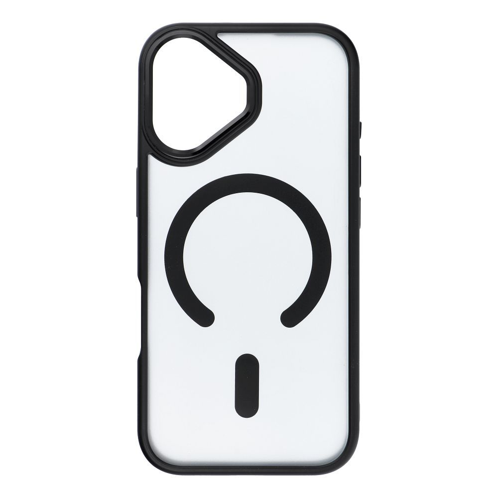 51885f978be4a93abbfbfde5a54c625c MATTE MAG COVER case compatible with MagSafe for IPHONE 17 black