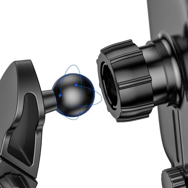 Baseus Automatic Electric Car Holder Qi Wireless Charger 15W Black (WXHW03-01)eng