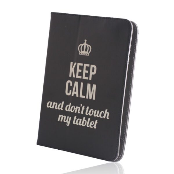 Universal case Keep Calm for tablet 9-11''(L27 x W20 cm)