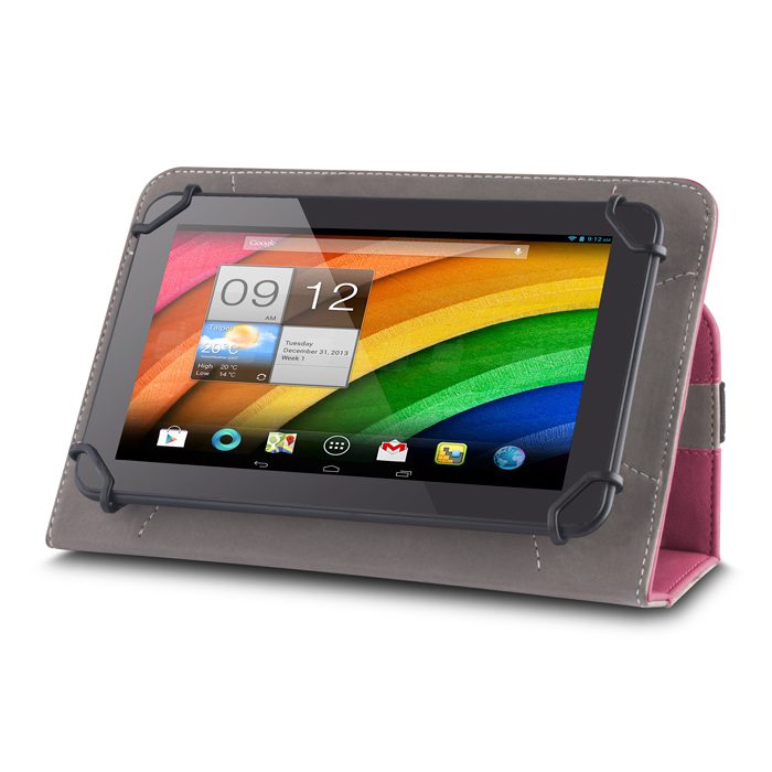 59167_oryg Universal case Fantasia for tablet 7-8''(L21,5 x W15 cm) amaranth