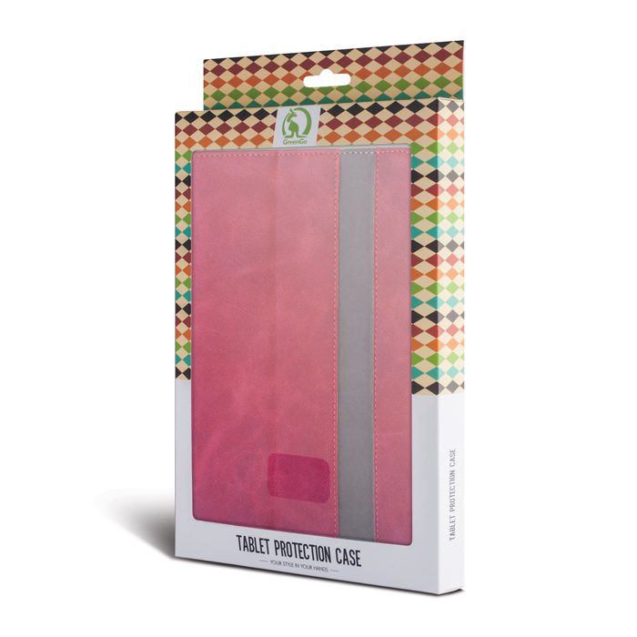 Universal case Fantasia for tablet 9-11''(L27 x W20 mm) amaranth