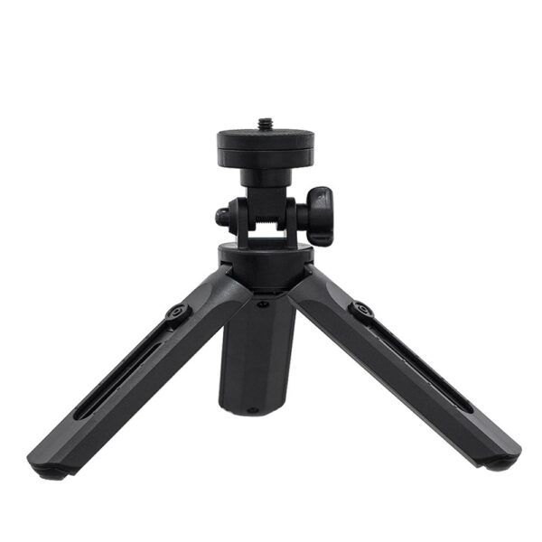 Mini tripod selfie stick holder for phone camera GoPro 16 - 21 cm blackeng
