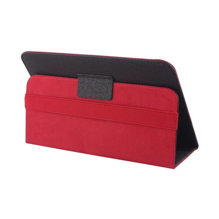 59707_oryg Universal case ORBI for tablet 9-11''(L27 x W20 cm) black-red