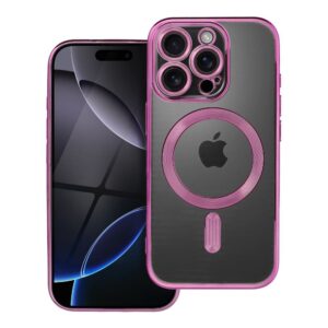 5aaad6e0af163d6175c99067505a8db8 ELECTRO MAG COVER case compatible with MagSafe for IPHONE 16 Pro rose