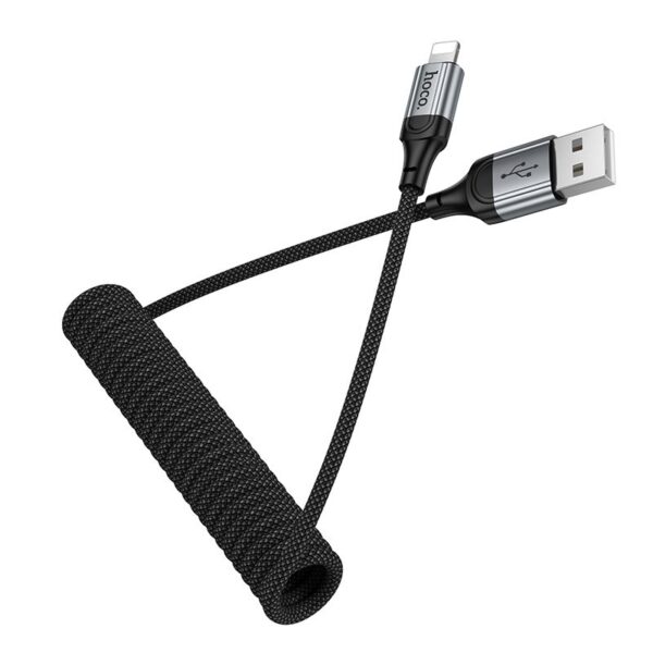 Cable USB C to Lightning Hoco PD 27W 1,5 m X121 black