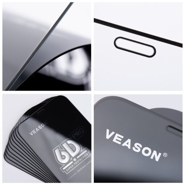 5f3b0d644b5a115baff89fa9a31661c7 6D Pro Veason Glass (SET 10in1) - for Xiaomi Redmi 13C / Poco C65 black