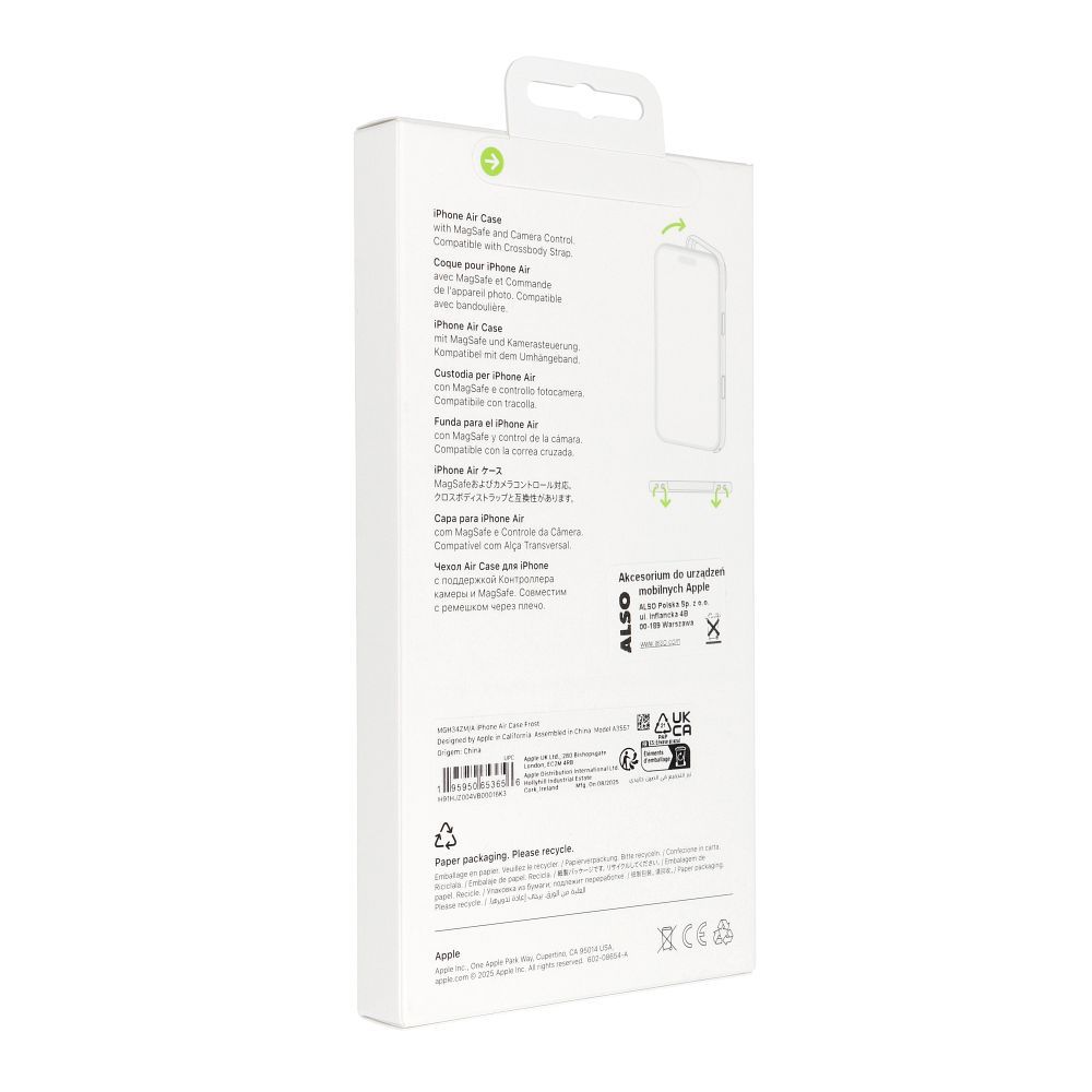 iPhone Air Case with MagSafe – Frost