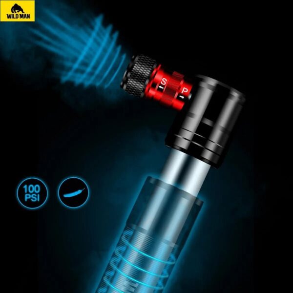 61a610aeecd42ed995af4619903d64d5 WILDMAN bike hand pump GK8 black