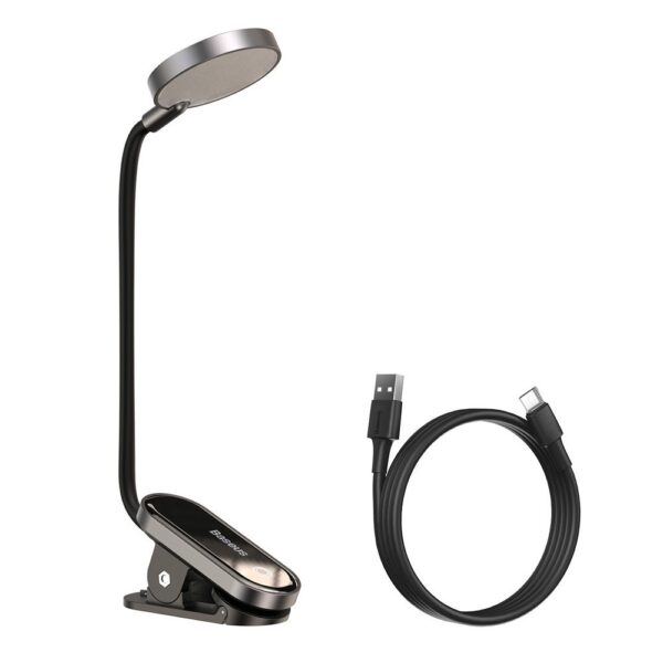 Baseus mini lamp LED lamp with clip gray (DGRAD-0G)eng