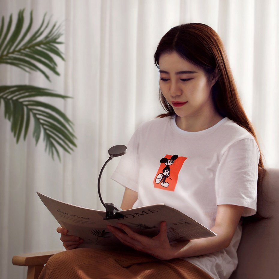 Baseus mini lamp LED lamp with clip gray (DGRAD-0G)eng