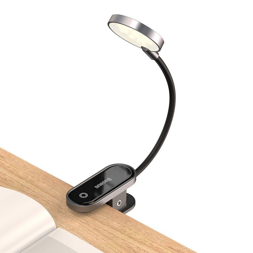 Baseus mini lamp LED lamp with clip gray (DGRAD-0G)eng