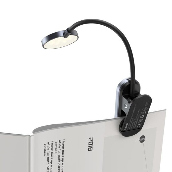 Baseus mini lamp LED lamp with clip gray (DGRAD-0G)eng