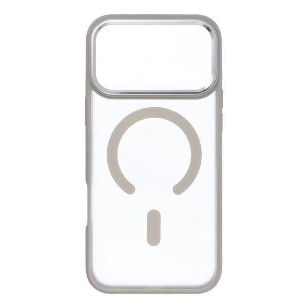 MATTE MAG COVER case compatible with MagSafe for IPHONE 17 Pro Max titanium