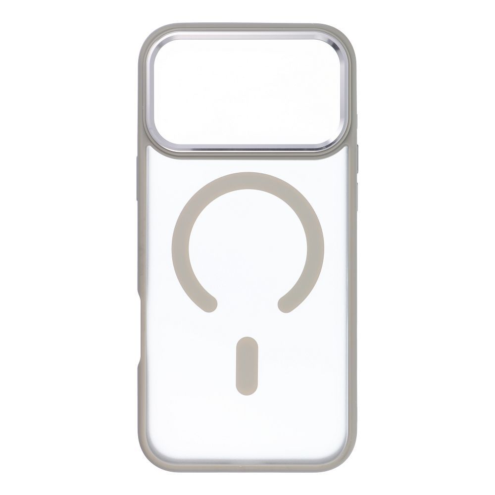 MATTE MAG COVER case compatible with MagSafe for IPHONE 17 Pro Max titanium