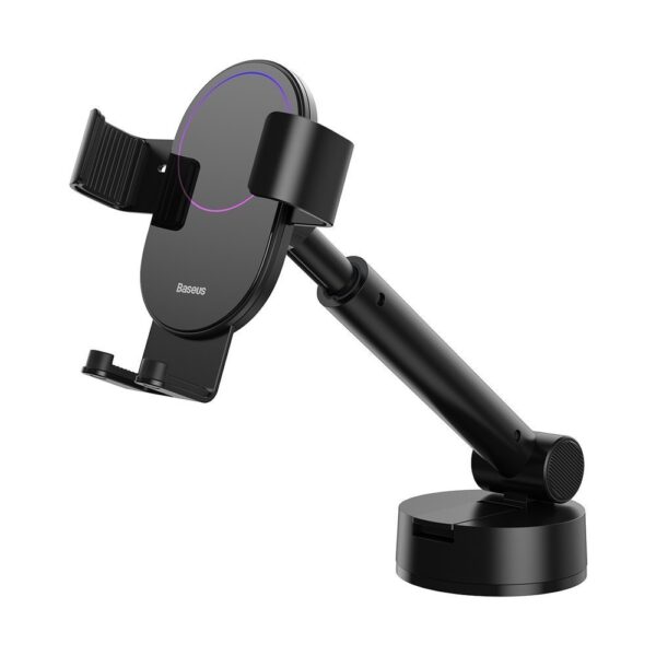 [AFTER RETURN] Baseus telescopic gravity car holder for windshield, dashboard black (SUYL-JY01)eng