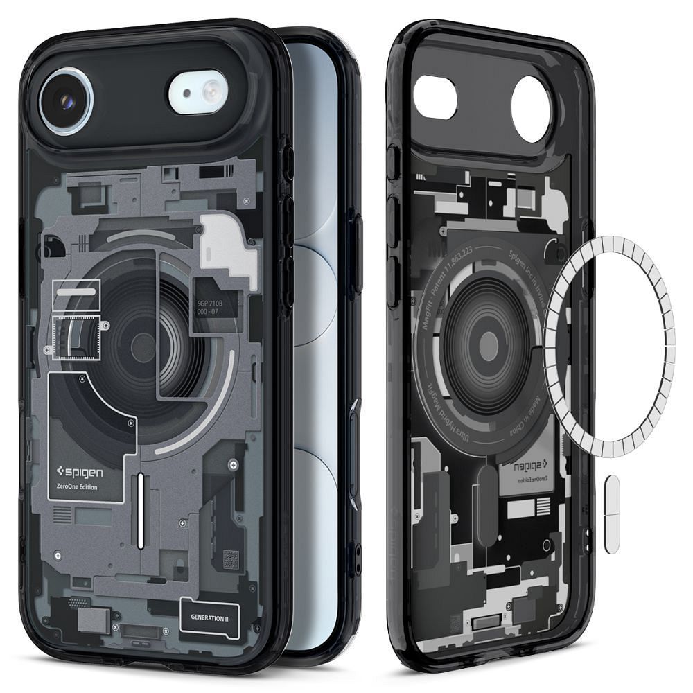 65292ca4c7e27186cfb7c3c0a6b9a20f SPIGEN CASE ULTRA HYBRID MAG MAGSAFE IPHONE 17 AIR ZERO ONE BLACK
