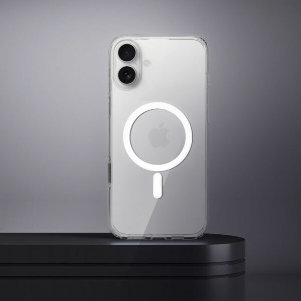 CLEAR Case 2 mm for IPHONE 16 compatible with MagSafe (camera protection) transparent