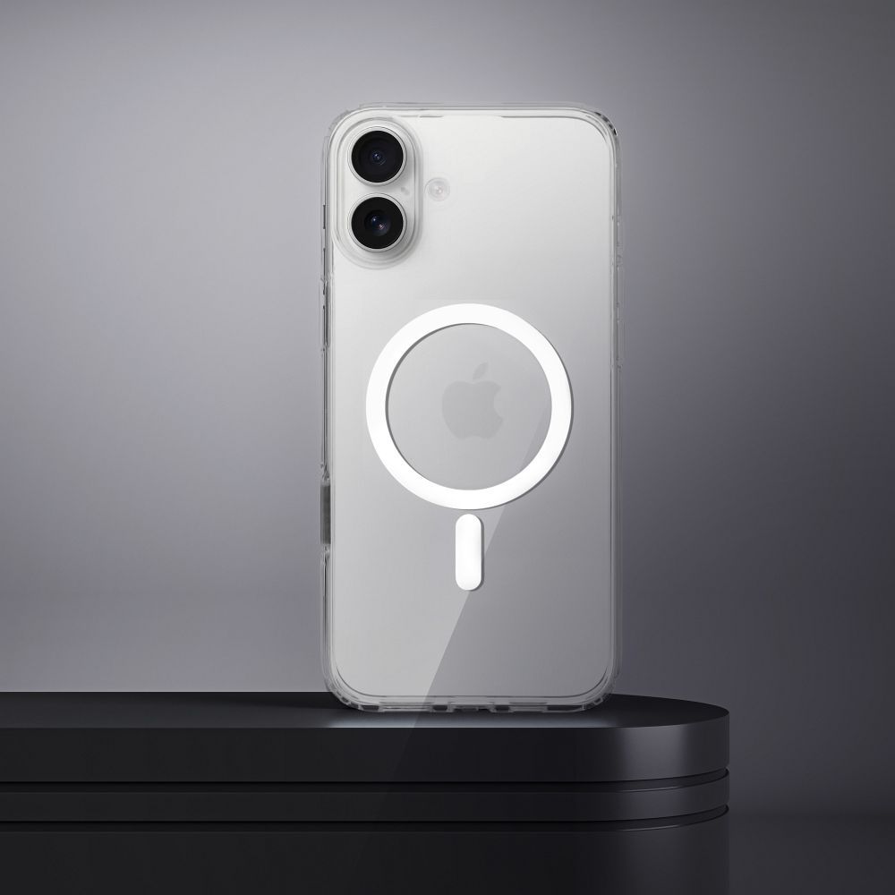CLEAR Case 2 mm for IPHONE 16 compatible with MagSafe (camera protection) transparent