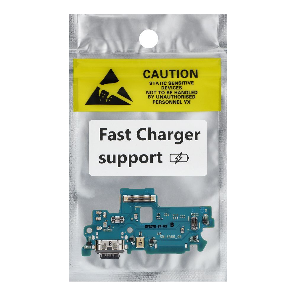 66f1cc1709e7b6f149457b410fc5618e ServicePack Charging Board SAMSUNG A56 5G A566B GH96-19091A