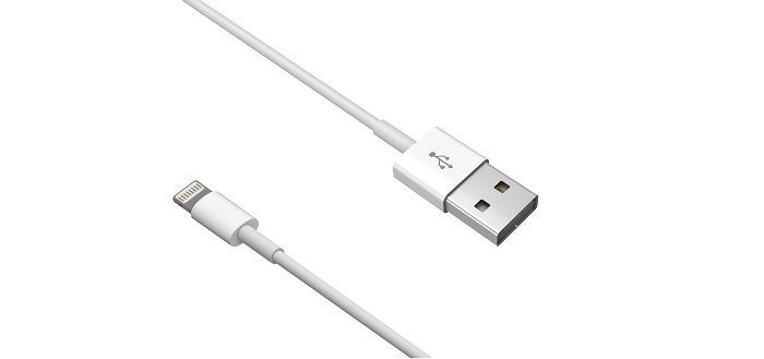 Devia cable Smart EC080 USB - Lightning 1,0 m 2,1A white