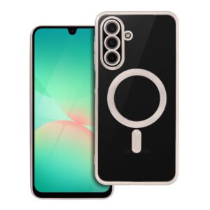 ELECTRO MAG COVER case compatible with MagSafe for SAMSUNG A26 titanium