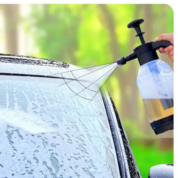 67d5a6928fb82de07fd099b3d301dd7b Hand-held pressure car wash foamer 2L 9240B black