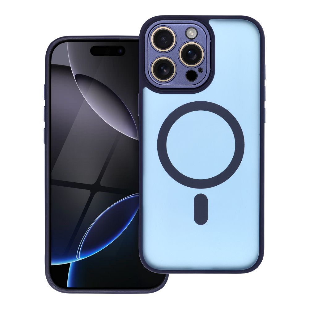 VARIETE MAG COVER Case compatible with MagSafe for IPHONE 11 navy blue