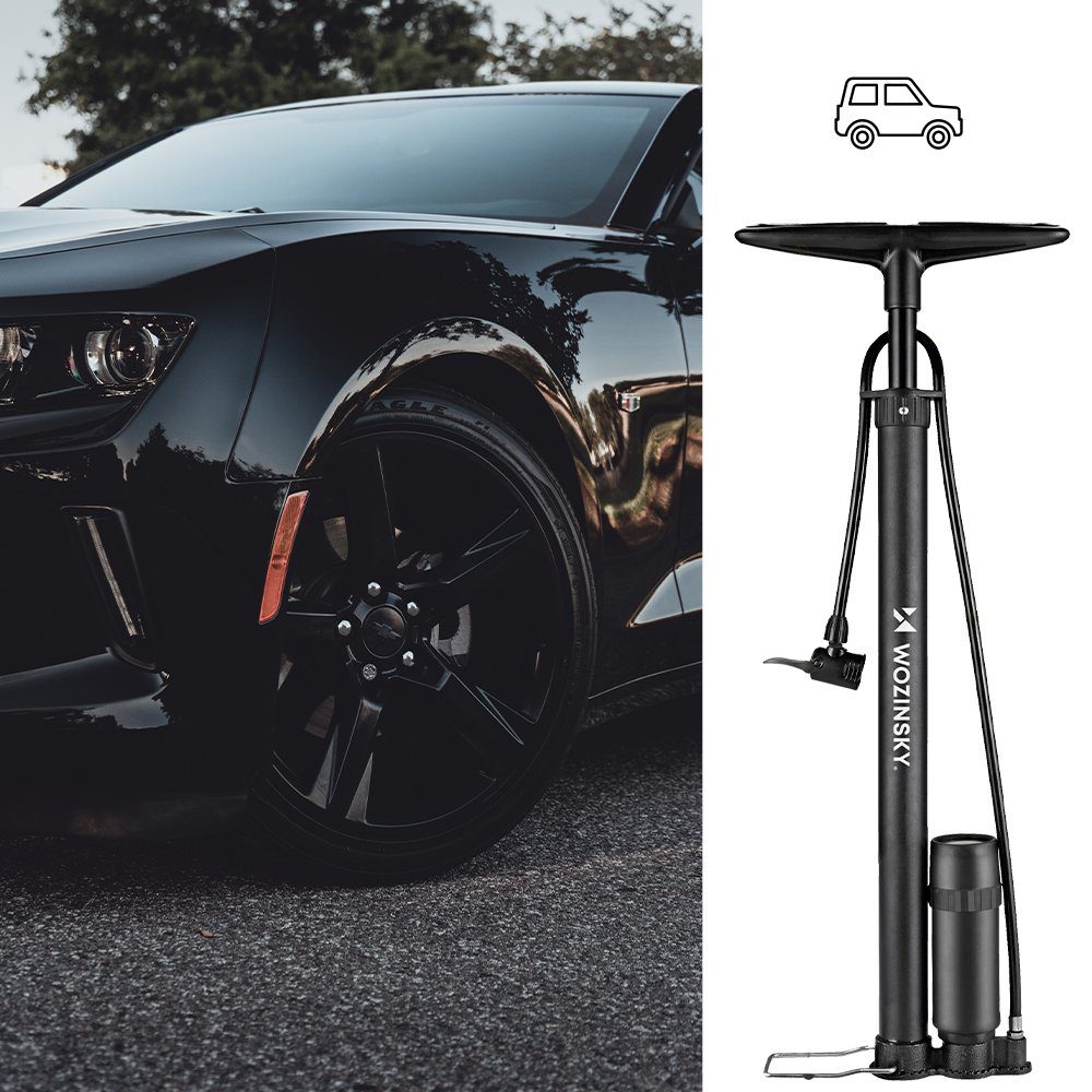 69676_2 Wozinsky hand pump car bicycle black (WUP-01)eng