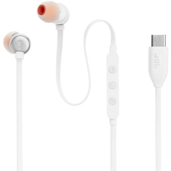 Wire earphones USB C JBL Tune 310C white