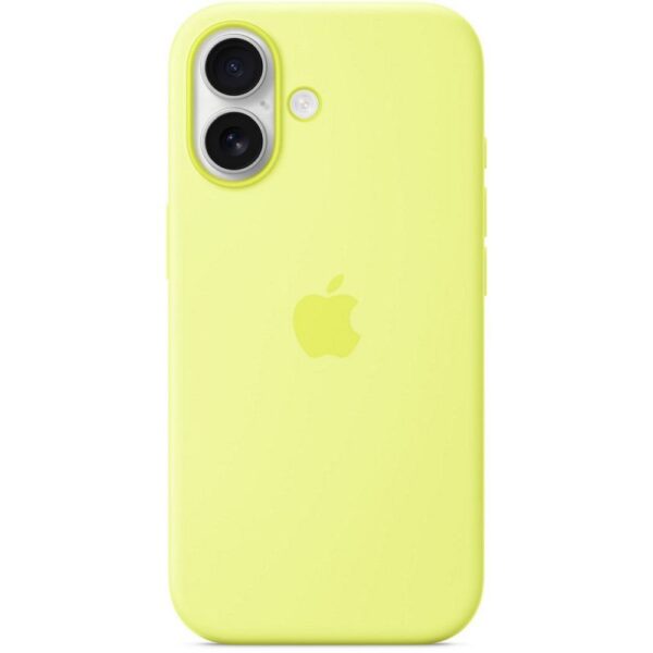 iPhone 17 Silicone Case with MagSafe - Neon Yellow
