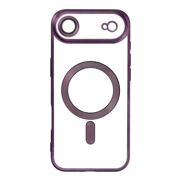6d16a0dfcfe202d037a165a7f309a374 ELECTRO MAG COVER case compatible with MagSafe for IPHONE 17 Air deep purple