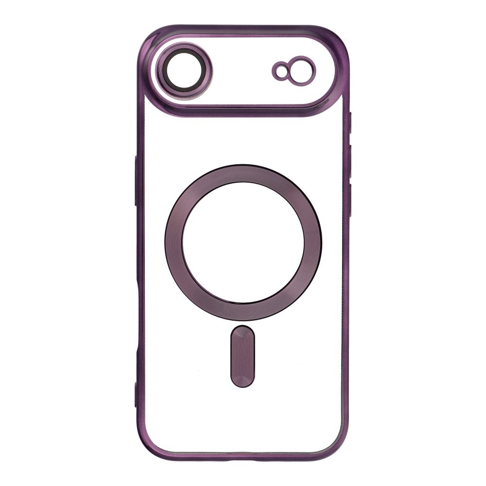 6d16a0dfcfe202d037a165a7f309a374 ELECTRO MAG COVER case compatible with MagSafe for IPHONE 17 Air deep purple