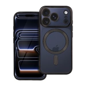 ELECTRO MAG COVER case compatible with MagSafe for IPHONE 17 Pro (full ring) black