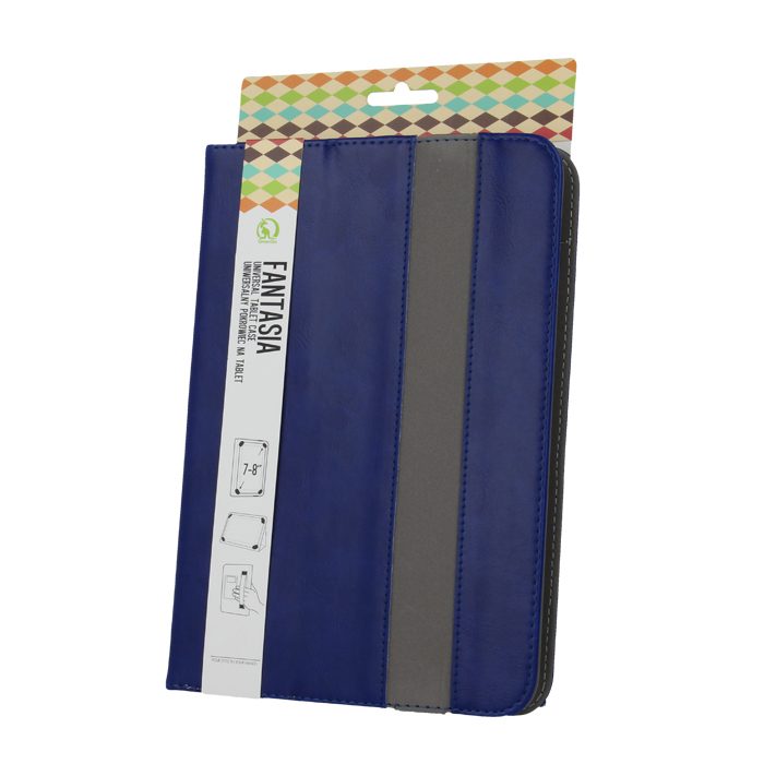 70132_oryg Universal case Fantasia for tablet 7-8''(L21,5 x W15 cm) dark blue