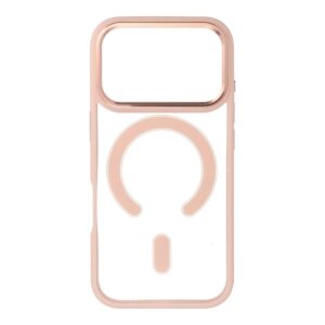 COLOR EDGE MAG COVER case compatible with MagSafe for IPHONE 17 Pro pink
