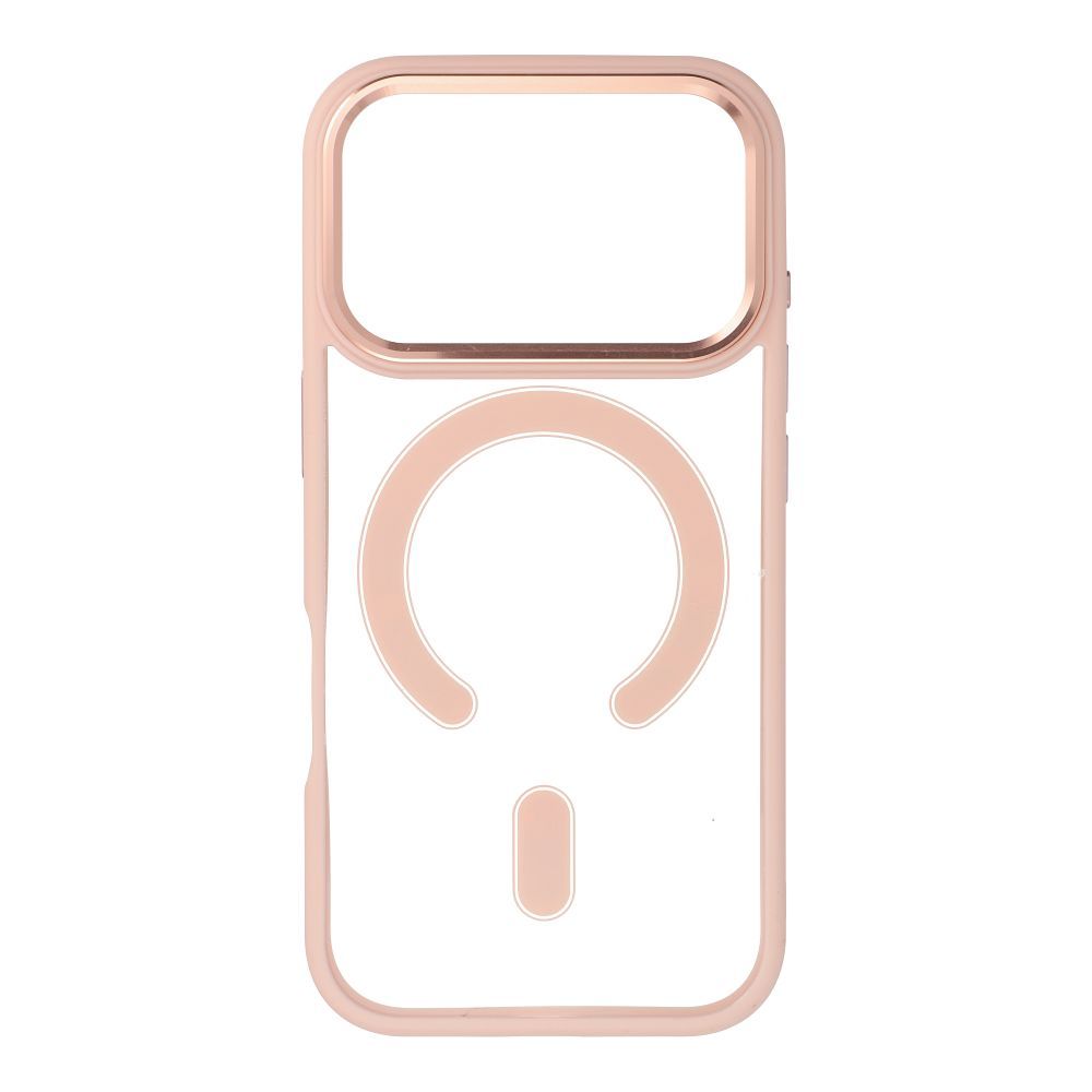COLOR EDGE MAG COVER case compatible with MagSafe for IPHONE 17 Pro pink