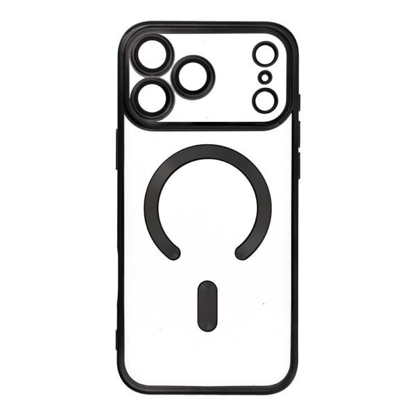 7259a3e816b066ac0f61080fbe8cb2de ELECTRO MAG COVER case compatible with MagSafe for IPHONE 17 Pro Max black