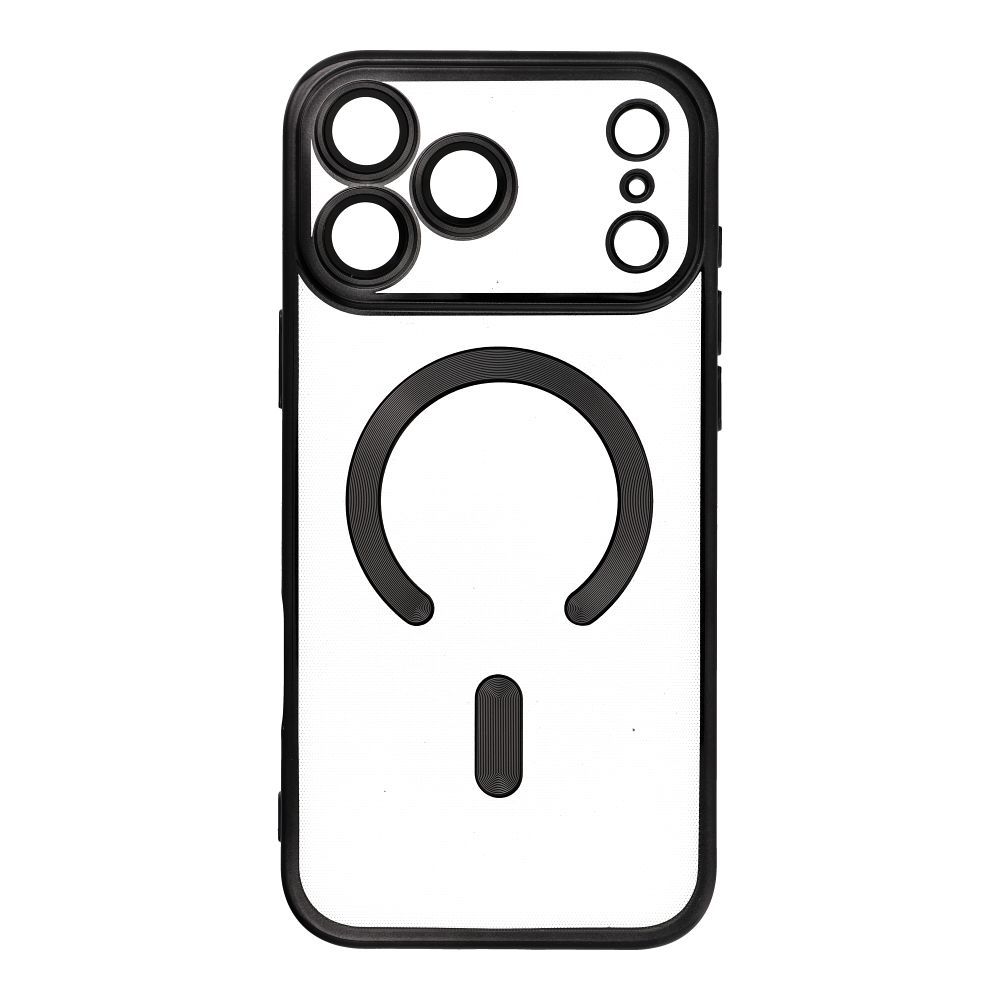 7259a3e816b066ac0f61080fbe8cb2de ELECTRO MAG COVER case compatible with MagSafe for IPHONE 17 Pro Max black
