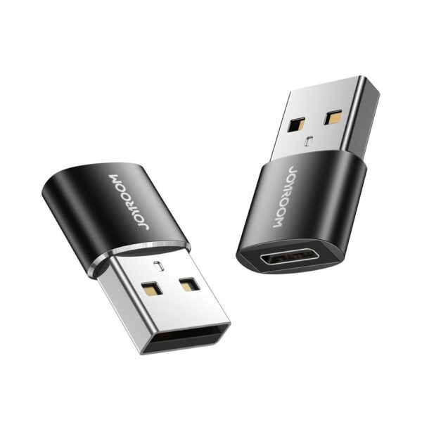73286_1 Joyroom adapter from USB Type C (female) to USB (male) 2 pcs. black (S-H152 Black)eng