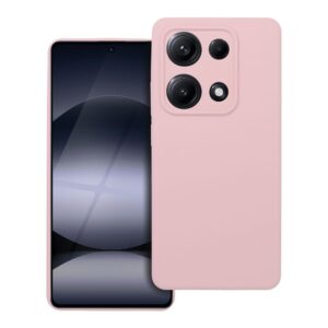 Case SILICONE 2mm for XIAOMI REDMI NOTE 14S sand pink