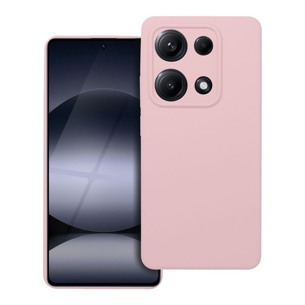 73290ffb7d385d416d673b8dc9024465 Case SILICONE 2mm for XIAOMI REDMI NOTE 14S sand pink