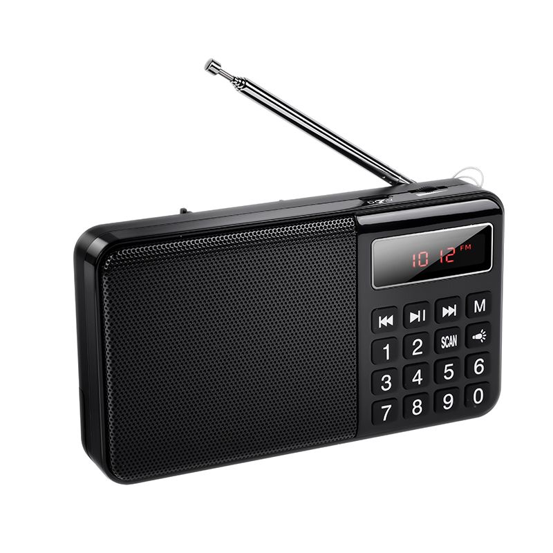 Portable radio Hoco HI50 black