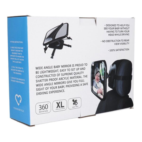 748d2284813ed953a9a145f17ea04d25 Baby rear view mirror BY-360 black