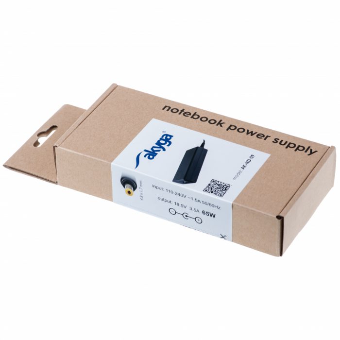 Akyga power supply for laptops Toshiba AK-ND-09